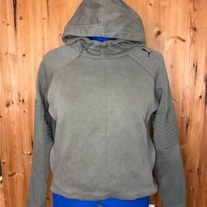 Puma Khaki Green Sweatshirt